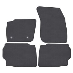 | Tapis de sol de qualité supérieure anthracite pour Ford Mondeo depuis 2015 4 pcs, Ajustement Précis, Base Antidérapante, Couleur Anthracite, Avant et Arrière, Avec Attaches