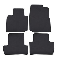 | Tapis de sol de qualité supérieure anthracite pour Mazda MX-30 depuis 2021 4 pcs, Ajustement Précis, Base Antidérapante, Couleur Anthracite, Avant et Arrière, Avec Attaches