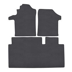 | Tapis de sol de qualité supérieure anthracite pour Mercedes A W176 2013-2017 4 pcs, Ajustement Précis, Base Antidérapante, Couleur Anthracite, Avant et Arrière, Avec Attaches