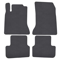 | Tapis de sol de qualité supérieure anthracite pour Mercedes B W246 2012-2018 4 pcs, Ajustement Précis, Base Antidérapante, Couleur Anthracite, Avant et Arrière, Avec Attaches