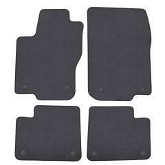 | Tapis de sol de qualité supérieure anthracite pour Mercedes ML GLE W166 2015-2019 4 pcs, Ajustement Précis, Base Antidérapante, Couleur Anthracite, Avant et Arrière, Avec Attaches
