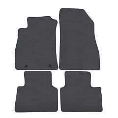 | Tapis de sol de qualité supérieure anthracite pour Nissan Juke 2010-2018 4 pcs, Ajustement Précis, Base Antidérapante, Couleur Anthracite, Avant et Arrière, Avec Attaches