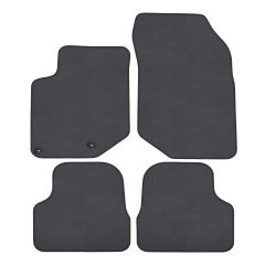 | Tapis de sol de qualité supérieure anthracite pour Opel Mokka 2 depuis 2021 4 pcs, Ajustement Précis, Base Antidérapante, Couleur Anthracite, Avant et Arrière, Avec Attaches