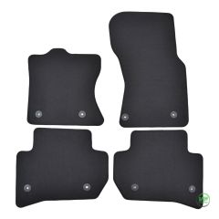 Tapis de sol de qualité supérieure pour Land Rover Range Rover Velar depuis 2018, Ajustement précis, Base Antidérapante, Renforcée Dans la Zone de la Pédale