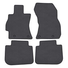| Tapis de sol de qualité supérieure anthracite pour Subaru XV depuis 2018 4 pcs, Ajustement Précis, Base Antidérapante, Couleur Anthracite, Avant et Arrière, Avec Attaches