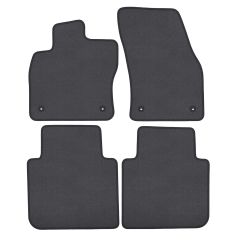 | Tapis de sol de qualité supérieure anthracite pour Seat Tarraco depuis 2019 4 pcs, Ajustement Précis, Base Antidérapante, Couleur Anthracite, Avant et Arrière, Avec Attaches