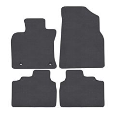 | Tapis de sol de qualité supérieure anthracite pour Toyota Camry depuis 2019 4 pcs, Ajustement Précis, Base Antidérapante, Couleur Anthracite, Avant et Arrière, Avec Attaches