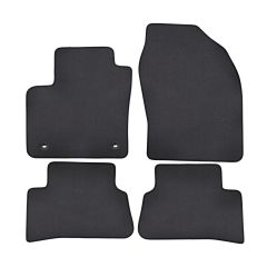 | Tapis de sol de qualité supérieure anthracite pour Toyota C-HR depuis 2017 4 pcs, Ajustement Précis, Base Antidérapante, Couleur Anthracite, Avant et Arrière, Avec Attaches