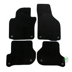 Tapis de sol de qualité supérieure pour Volkswagen Golf 5 2003-2009, Ajustement précis, Base Antidérapante, Renforcée Dans la Zone de la Pédale
