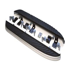 Marche-Pieds Latéraux Marche Pieds Compatible Avec Land Rover Freelander Mk2 2007-2016, 1 jeu de marchepieds 2 pièces (droite et gauche), antidérapant