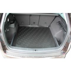 Tapis De Coffre Caoutchouc Premium Compatible Avec Skoda Kodiaq 2016-2023, Protection pour Le Transport, Bord Haut, Antidérapant, Inodore, Toutes Saisons