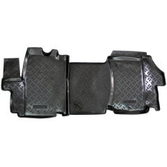 Tapis De Sol En Caoutchouc 3D Exclusive Compatible Avec Fiat Ducato 2006-2012, Système de Fixation, Bord Haut, Inodore, Noir, Antidérapant, Toutes Saisons