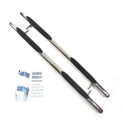 Tubes Marche-Pieds Latéraux Marche Pieds Compatible Avec Opel Captiva 2006-2018, 2 pièces (droite et gauche), pièces d'installation et de fixation