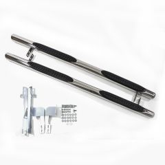 Tubes Marche-Pieds Latéraux Marche Pieds Compatible Avec Nissan Qashqai J10 2007-2013, 2 pièces (droite et gauche), pièces d'installation et de fixation
