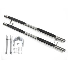 Tubes Marche-Pieds Latéraux Marche Pieds Compatible Avec Nissan X-Trail T31 2007-2013, 2 pièces (droite et gauche), pièces d'installation et de fixation