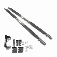 Tubes Marche-Pieds Latéraux Marche Pieds Compatible Avec Mazda Bt-50 2006-2011, 2 pièces (droite et gauche), pièces d'installation et de fixation