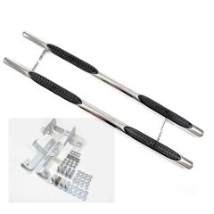 Tubes Marche-Pieds Latéraux Marche Pieds Compatible Avec Volkswagen Tiguan 2016-2024, 2 pièces (droite et gauche), pièces d'installation et de fixation