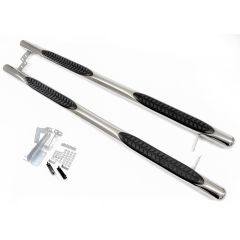 Tubes Marche-Pieds Latéraux Marche Pieds Compatible Avec Peugeot 3008 2 2017-2024, 2 pièces (droite et gauche), pièces d'installation et de fixation