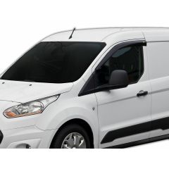 Deflecteurs d'air Déflecteurs de Vent Compatible Avec Ford Transit Connect 2002-2015, Noir, Aérodynamique, Fixation par Ruban adhésif double face 3M