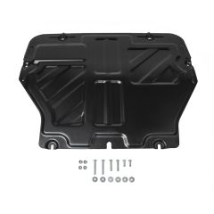 Protection Sous Moteur Acier Pour Volkswagen Transporter T6 depuis 2015, Châssis de Protection de Moteur, Épaisseur 2mm, 1x protection moteur, matériel de montage