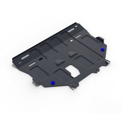 Protection Sous Moteur Acier Pour Ford Kuga 2013-2016, Châssis de Protection de Moteur, Épaisseur 2mm, 1x protection moteur, matériel de montage