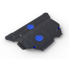 Protection Sous Moteur Acier Pour Volkswagen Passat B8 depuis 2015, Châssis de Protection de Moteur, Épaisseur 2mm, 1x protection moteur, matériel de montage