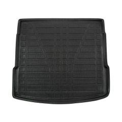 Tapis De Coffre Sur Mesure Pour  Audi Q5 2017-2023, Noir, Antidérapant, Bord Haut, Toutes Saisons, Adapté Animaux de Compagnie