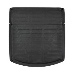 Tapis De Coffre Sur Mesure Pour  Audi A4 B9 8W 2015-2024 4P. Berlina, Noir, Antidérapant, Bord Haut, Toutes Saisons, Adapté Animaux de Compagnie