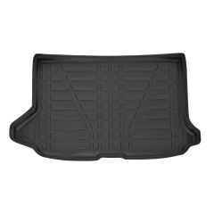 Tapis De Coffre Sur Mesure Pour  Audi Q2 depuis 2016, Noir, Antidérapant, Bord Haut, Toutes Saisons, Adapté Animaux de Compagnie