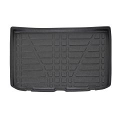 Tapis De Coffre Sur Mesure Pour  Ford Puma depuis 2020, Noir, Antidérapant, Bord Haut, Toutes Saisons, Adapté Animaux de Compagnie