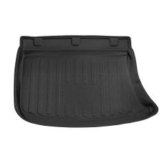 Tapis De Coffre Sur Mesure Pour  Hyundai I30 5P. Berlina 2007-2012, Noir, Antidérapant, Bord Haut, Toutes Saisons, Adapté Animaux de Compagnie