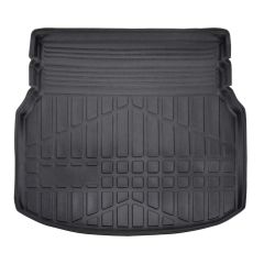 Tapis De Coffre Sur Mesure Pour  Mercedes Benz C-Klasse W204 4P. Berlina 2007-2014, Noir, Antidérapant, Bord Haut, Toutes Saisons, Adapté Animaux de Compagnie