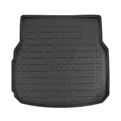 Tapis De Coffre Sur Mesure Pour  Mercedes Benz C-Klasse T-Model S204 depuis 2007, Noir, Antidérapant, Bord Haut, Toutes Saisons, Adapté Animaux de Compagnie