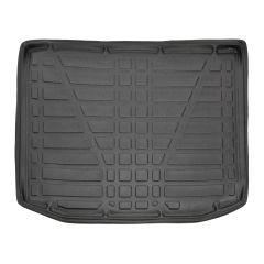 Tapis De Coffre Sur Mesure Pour  Mitsubishi C4 Aircross 2012-2017, Noir, Antidérapant, Bord Haut, Toutes Saisons, Adapté Animaux de Compagnie