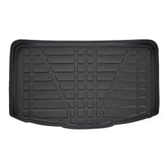 Tapis De Coffre Sur Mesure Pour  Nissan Qashqai 2 J11 Visia 2014-2021, Noir, Antidérapant, Bord Haut, Toutes Saisons, Adapté Animaux de Compagnie