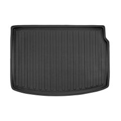 Tapis De Coffre Sur Mesure Pour  Renault Megane 3 3 / 5P. Berlina 2008-2016, Noir, Antidérapant, Bord Haut, Toutes Saisons, Adapté Animaux de Compagnie