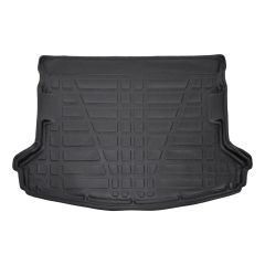 Tapis De Coffre Sur Mesure Pour  Subaru Xv depuis 2012, Noir, Antidérapant, Bord Haut, Toutes Saisons, Adapté Animaux de Compagnie