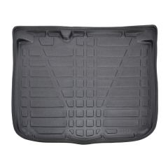 Tapis De Coffre Sur Mesure Pour  Seat Leon 2 2005-2012, Noir, Antidérapant, Bord Haut, Toutes Saisons, Adapté Animaux de Compagnie