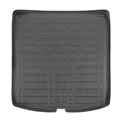 Tapis De Coffre Sur Mesure Pour  Skoda Kodiaq 2016-2023, Noir, Antidérapant, Bord Haut, Toutes Saisons, Adapté Animaux de Compagnie