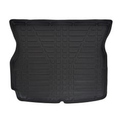 | Tapis De Coffre Sur Mesure Pour MODEL X depuis 2015, Noir, Antidérapant, Bord Haut, Toutes Saisons, Adapté Animaux de Compagnie