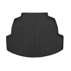 Tapis De Coffre Sur Mesure Pour  Toyota Corolla E210 4P. Berlina depuis 2019, Noir, Antidérapant, Bord Haut, Toutes Saisons, Adapté Animaux de Compagnie