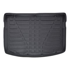 Tapis De Coffre Sur Mesure Pour  Volvo V40 2012-2019, Noir, Antidérapant, Bord Haut, Toutes Saisons, Adapté Animaux de Compagnie