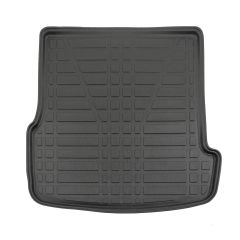 Tapis De Coffre Sur Mesure Pour  Volkswagen passat B5 3B6 2001-2005 Variant / Break, Noir, Antidérapant, Bord Haut, Toutes Saisons, Adapté Animaux de Compagnie