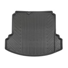 Tapis De Coffre Sur Mesure Pour  Volkswagen Jetta 5 2004-2011, Noir, Antidérapant, Bord Haut, Toutes Saisons, Adapté Animaux de Compagnie