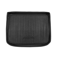 Tapis De Coffre Sur Mesure Pour  Volkswagen Tiguan 2007-2015, Noir, Antidérapant, Bord Haut, Toutes Saisons, Adapté Animaux de Compagnie