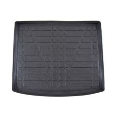 Tapis De Coffre Sur Mesure Pour Volkswagen Tiguan 2016-2024 Mit, Noir, Antidérapant, Bord Haut, Toutes Saisons, Adapté Animaux de Compagnie