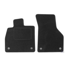 Tapis De Sol Noir Velours Sur Mesure Pour Audi TT 8S Coupe depuis 2015, Ajustement précis, Base Antidérapante, Renforcée Dans la Zone de la Pédale