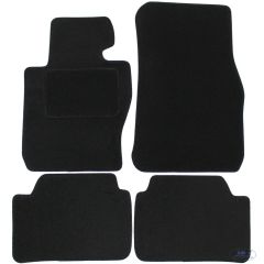 Tapis De Sol Noir Velours Sur Mesure Pour Bmw X1 F48 2015-2021, Ajustement précis, Base Antidérapante, Renforcée Dans la Zone de la Pédale