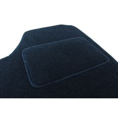 Tapis De Sol Noir Velours Sur Mesure Pour Honda Civic 4-Porte Berlina 2006-2012, Ajustement précis, Base Antidérapante, Renforcée Dans la Zone de la Pédale
