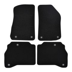 | Tapis De Sol Noir Velours Sur Mesure Pour Jeep Gladiator depuis 2020 4 pcs, Ajustement Précis, Base Antidérapante, Renforcée Dans la Zone de la Pédale, Avant et Arrière, Avec Attaches